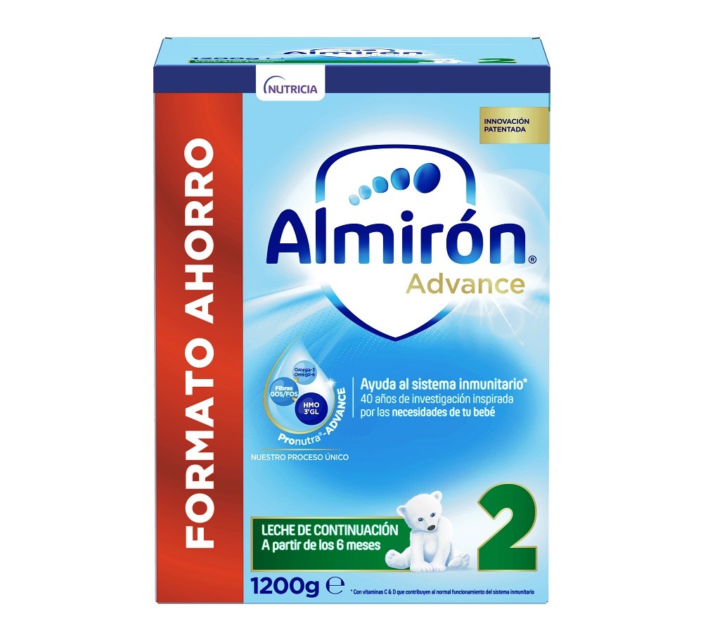 ALMIRÓN Advance 2 con Pronutra Leche de Continuación 1200gr NUEVA FÓRMULA-8