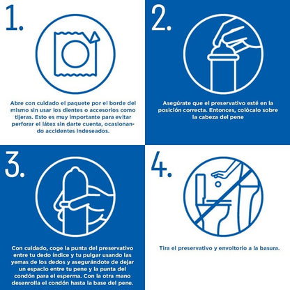 DUREX Preservativo Sensitivo Contacto Total 6 unidades-5