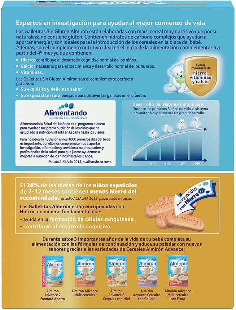 ALMIRÓN Galletas Sin Gluten 250g-2