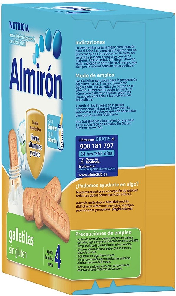 ALMIRÓN Galletas Sin Gluten 250g-3