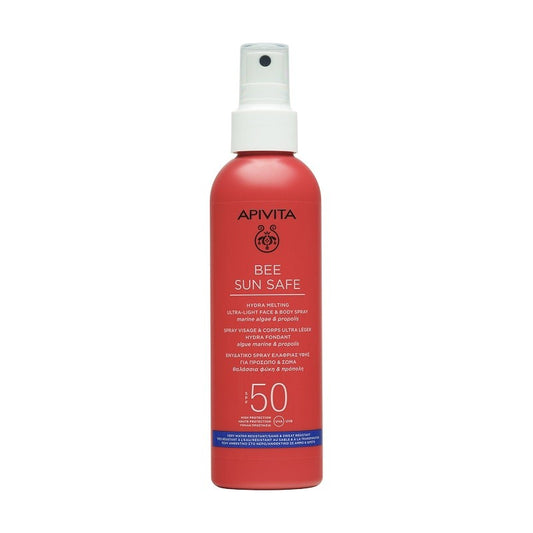 APIVITA Bee Sun Safe Spray SPF 50 Cara y Cuerpo Hydra Melting 200ml-1