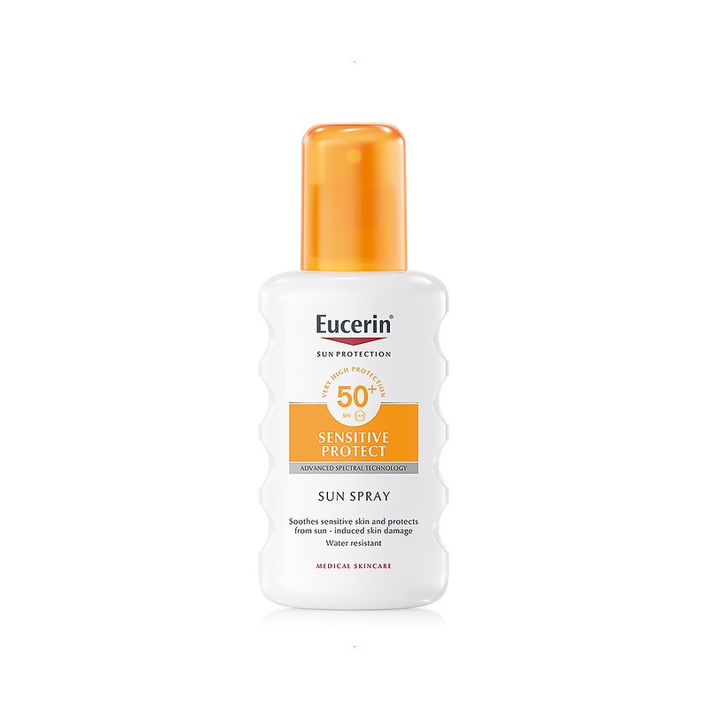 EUCERIN Sun Spray Sensitive Protect SPF 50+ (200ml)-6