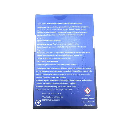 REGAINE 50mg/g Espuma Cutánea Anticaída 3x60g-9