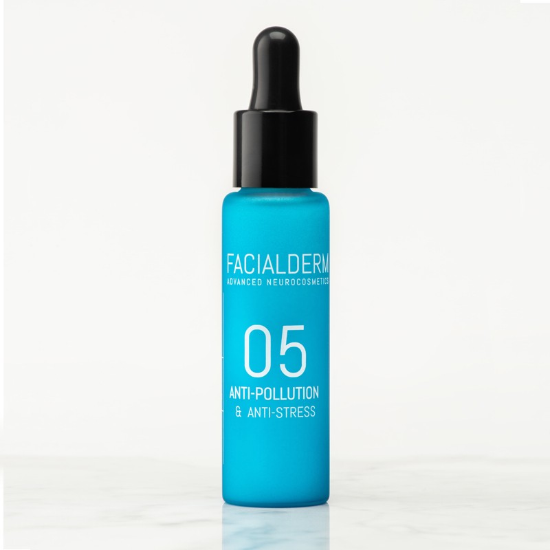 FACIALDERM Serum Booster 05 Antipolución y Antiestrés 30ml-2