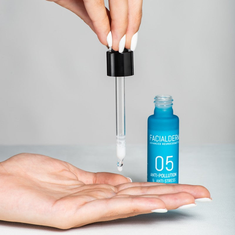 FACIALDERM Serum Booster 05 Antipolución y Antiestrés 30ml-3