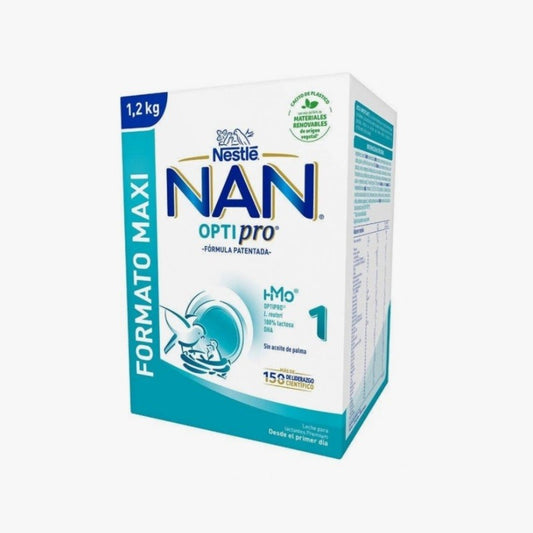 NAN OPTIPRO 1 Leche de Inicio para Lactantes 1200gr FORMATO MAXI-1