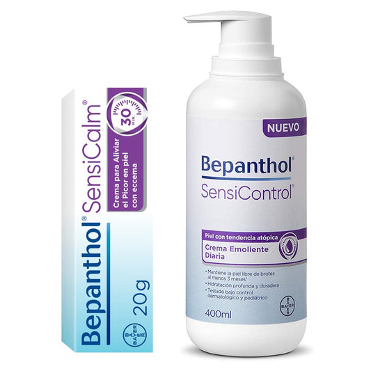 BEPANTHOL SensiControl Crema Emoliente Diaria 400ml + SensiCalm Crema 20g-1