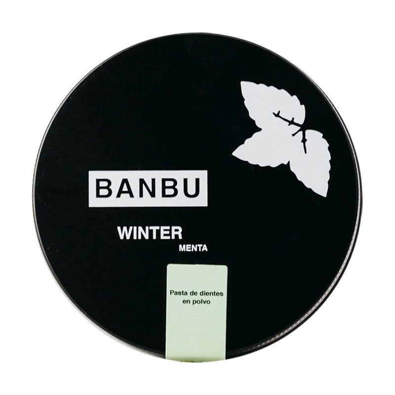 BANBU Pasta de Dientes Natural en Polvo Winter (Menta) 60ml-1