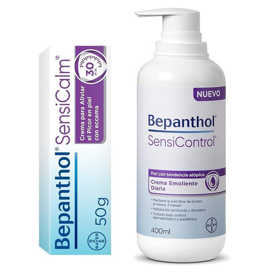 BEPANTHOL SensiControl Crema Emoliente diaria 400ml + BEPANTHOL SensiCalm Crema 50gr-1