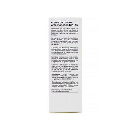 BELLA AURORA Crema de Manos Anti-Manchas SPF15 (75ml)-5