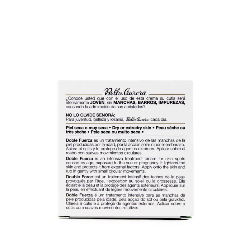 BELLA AURORA Antimanchas Crema Doble Fuerza Original Piel Seca 30ml-5