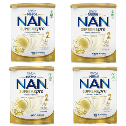 NAN Pack Supreme Pro 2 Leche de Continuación en Polvo 4x800gr-1