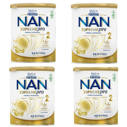 NAN Pack Supreme Pro 2 Leche de Continuación en Polvo 4x800gr-1