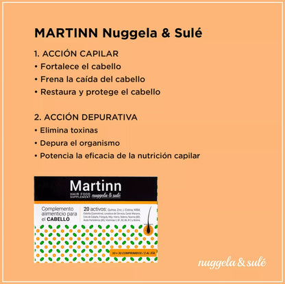 NUGGELA & SULÉ Martinn Cabello 30 + 30 comprimidos-4