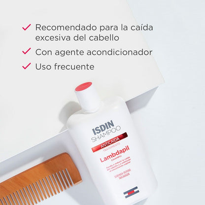 ISDIN LAMBDAPIL Champú Anticaída 400ml-3