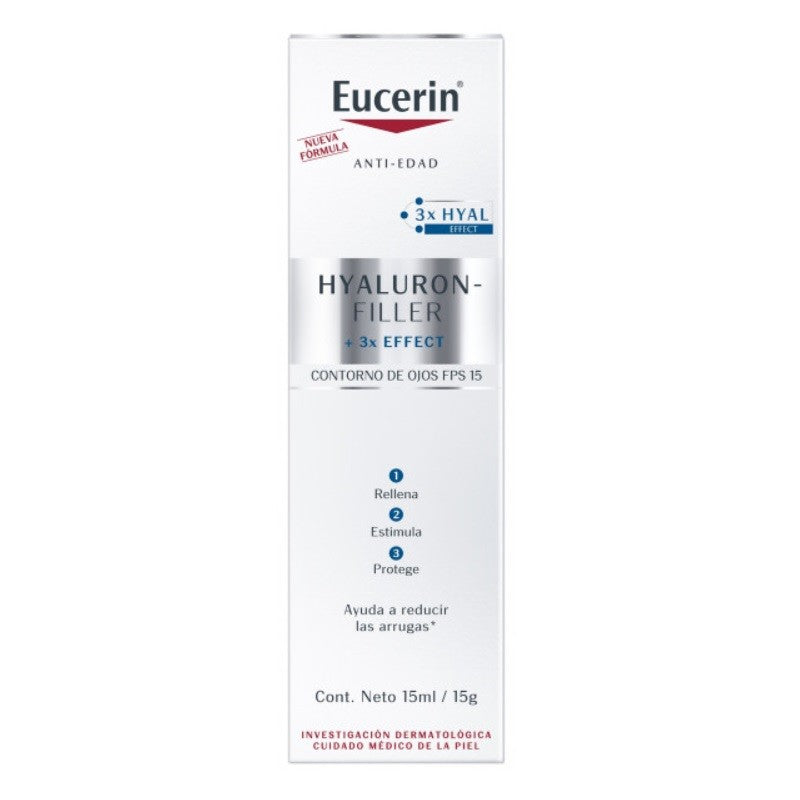 EUCERIN Hyaluron-Filler Contorno de Ojos spf15 15ml