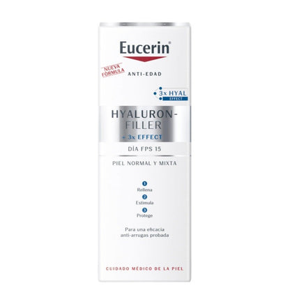 EUCERIN Hyaluron-Filler Día SPF15 Piel Normal y Mixta 50ml-2