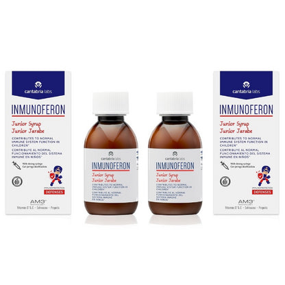 INMUNOFERON Junior Jarabe DUPLO 2x150ml-1