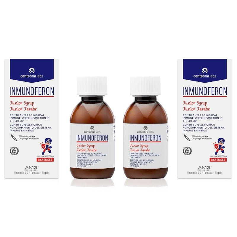 INMUNOFERON Junior Jarabe DUPLO 2x150ml-1