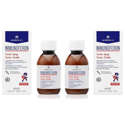 INMUNOFERON Junior Jarabe DUPLO 2x150ml-1
