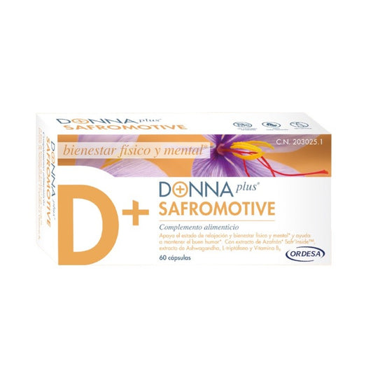 DONNA PLUS Safromotive Mujer 60 cápsulas-1