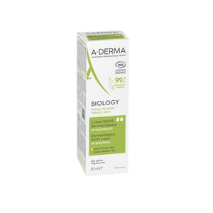 A-DERMA Biology Crema Rica Dermatológica Hidratante BIO 40ml-1