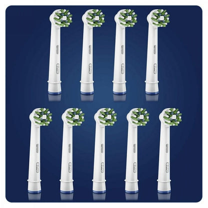ORAL-B CrossAction Recambio Cepillo de Dientes Eléctrico con CleanMaximiser 9 Cabezales-2