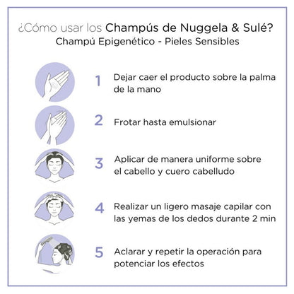 NUGGELA & SULÉ Champú Epigenético Pieles Sensibles 250ml-6