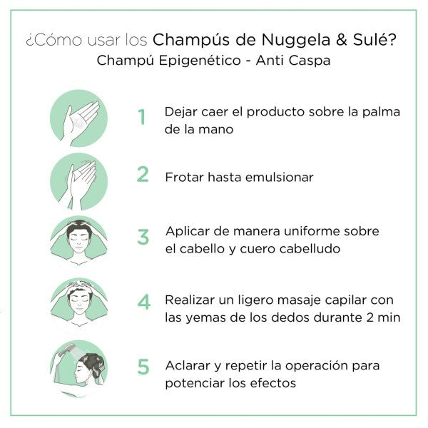 NUGGELA & SULÉ Champú Epigenético Anti Caspa 250ml-6