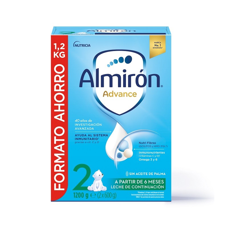 ALMIRÓN Advance 2 con Pronutra Leche de Continuación 1200gr NUEVA FÓRMULA-1