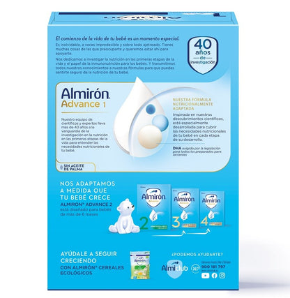ALMIRÓN Advance 1 con Pronutra Leche para Lactantes 1200gr NUEVA FÓRMULA-4