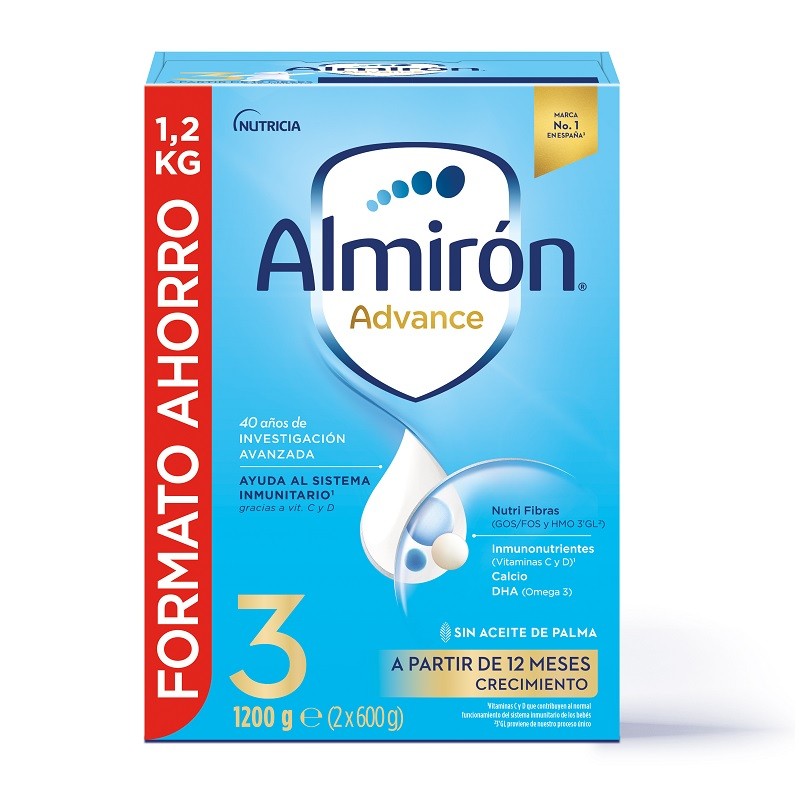 ALMIRÓN Advance 3 con Pronutra Leche de Crecimiento 1200gr NUEVA FÓRMULA-1