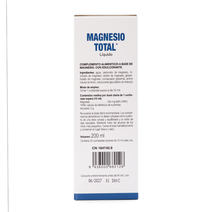 Ana María Lajusticia Total Magnesium Liquid Zitronengeschmack 200ml