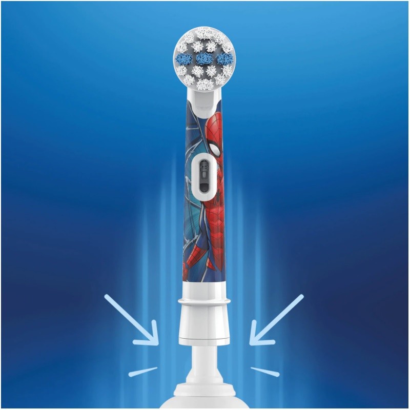 ORAL-B Kids Recambios Cepillo Eléctrico Spiderman 4 Cabezales-4