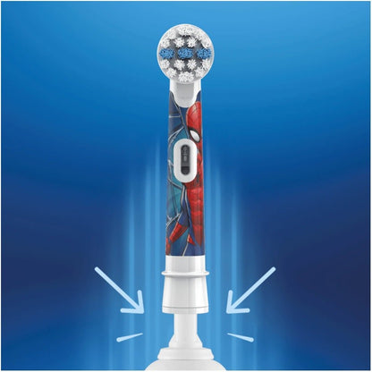 ORAL-B Kids Recambios Cepillo Eléctrico Spiderman 4 Cabezales-4