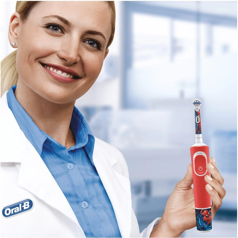 ORAL-B Kids Recambios Cepillo Eléctrico Spiderman 4 Cabezales-8