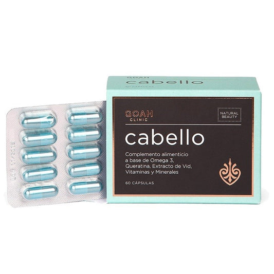 GOAH CLINIC Cabello Tratamiento 60 cápsulas-1