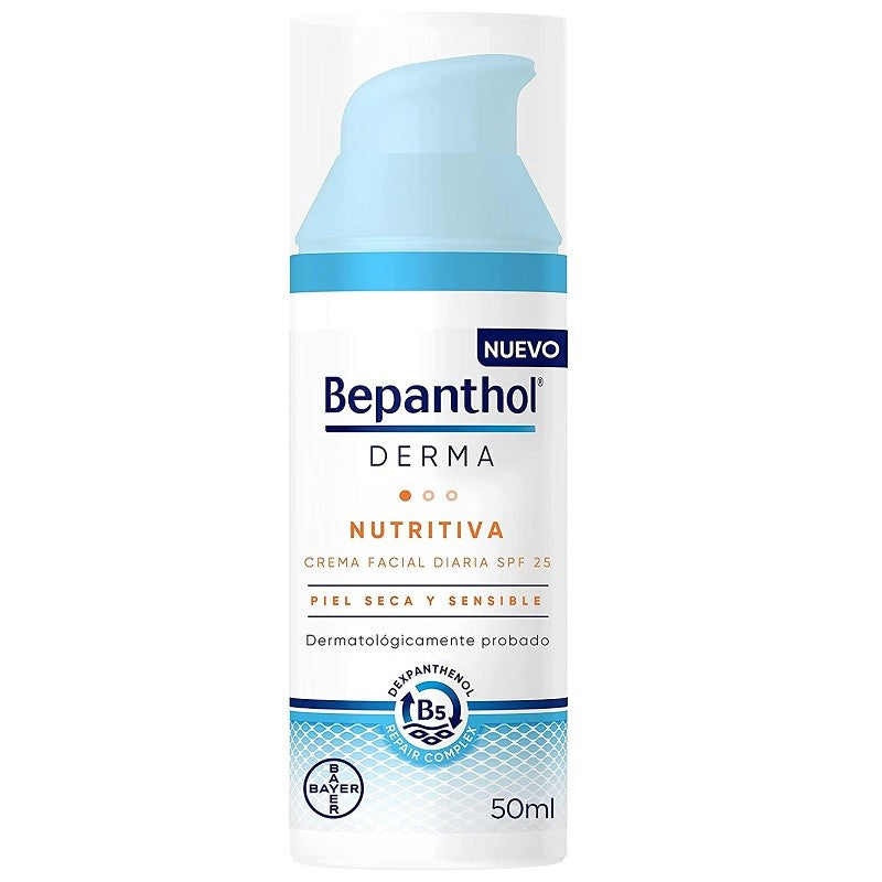 BEPANTHOL Derma Nutritiva Crema Facial Diaria SPF25 (50ml)-1