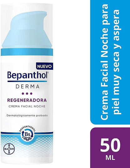 BEPANTHOL Derma Regeneradora Crema Facial Noche 50ml-2