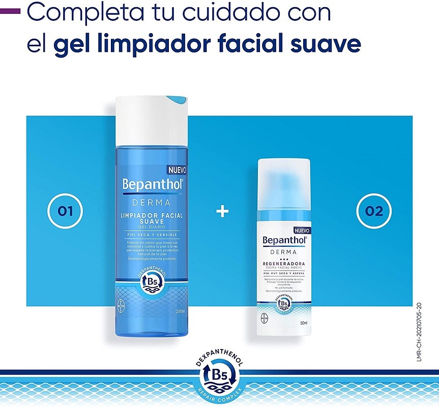 BEPANTHOL Derma Regeneradora Crema Facial Noche 50ml-6
