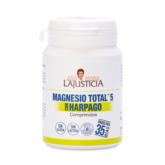 ANA MARÍA LAJUSTICIA Magnésio Total 5 com Harpagos 70 Comprimidos