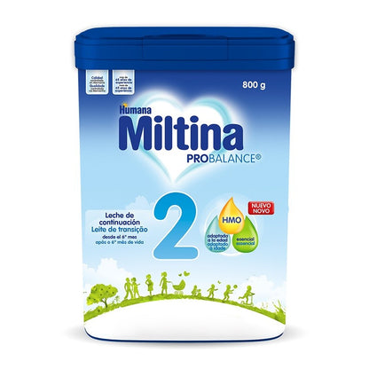 MILTINA 2 Probalance Leche de Continuación +6 meses 800gr-1