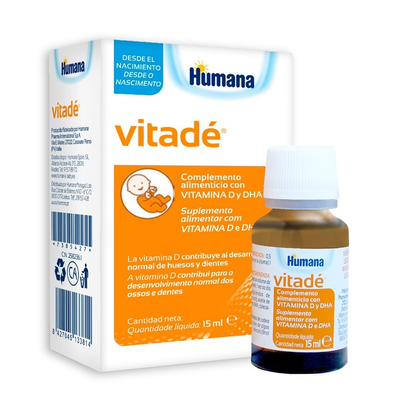 VITADÉ Vitamina D y DHA 15ml-1