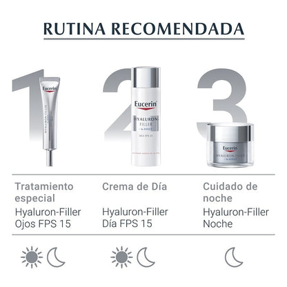 EUCERIN Hyaluron-Filler Contorno de Ojos spf15 15ml