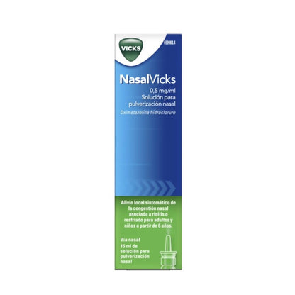 VICKS NasalVicks 0.5mg/ml Solución para Pulverización Nasal 15ml-1