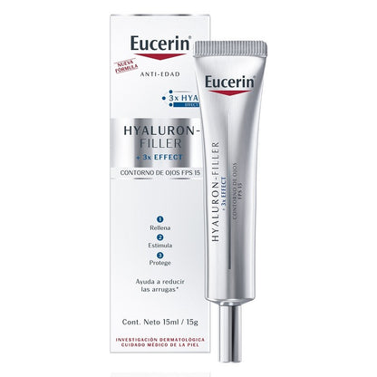 EUCERIN Hyaluron-Filler Contorno de Ojos spf15 15ml