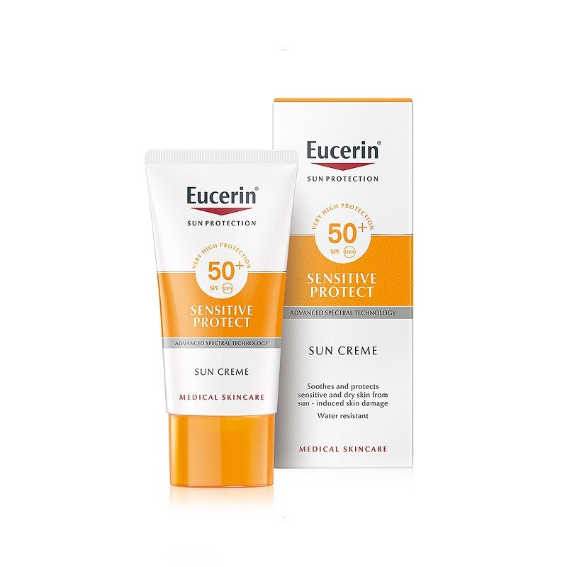 EUCERIN Sun Creme Sensitive Protect Piel Sensible FPS50+ (50ml)-1