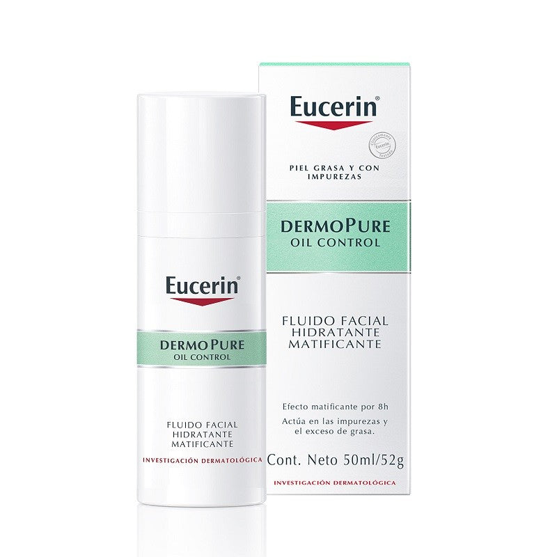EUCERIN Dermopure Oil Control Fluido Facial Matificante 50ml-1