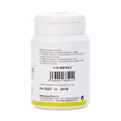 ANA MARÍA LAJUSTICIA Magnésium total 5 avec Harpago 70 Comprimés