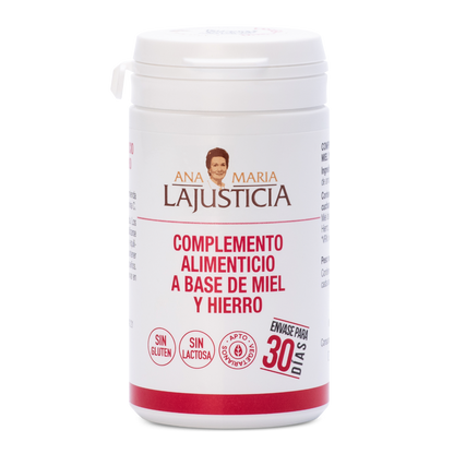 Ana María Lajusticia Hierro Con Miel 135g